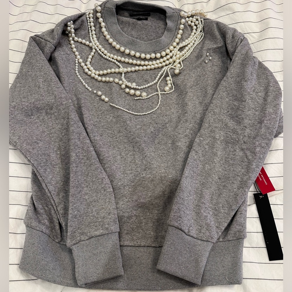 Carbon 38 Pearl Sweatshirt NWT Small